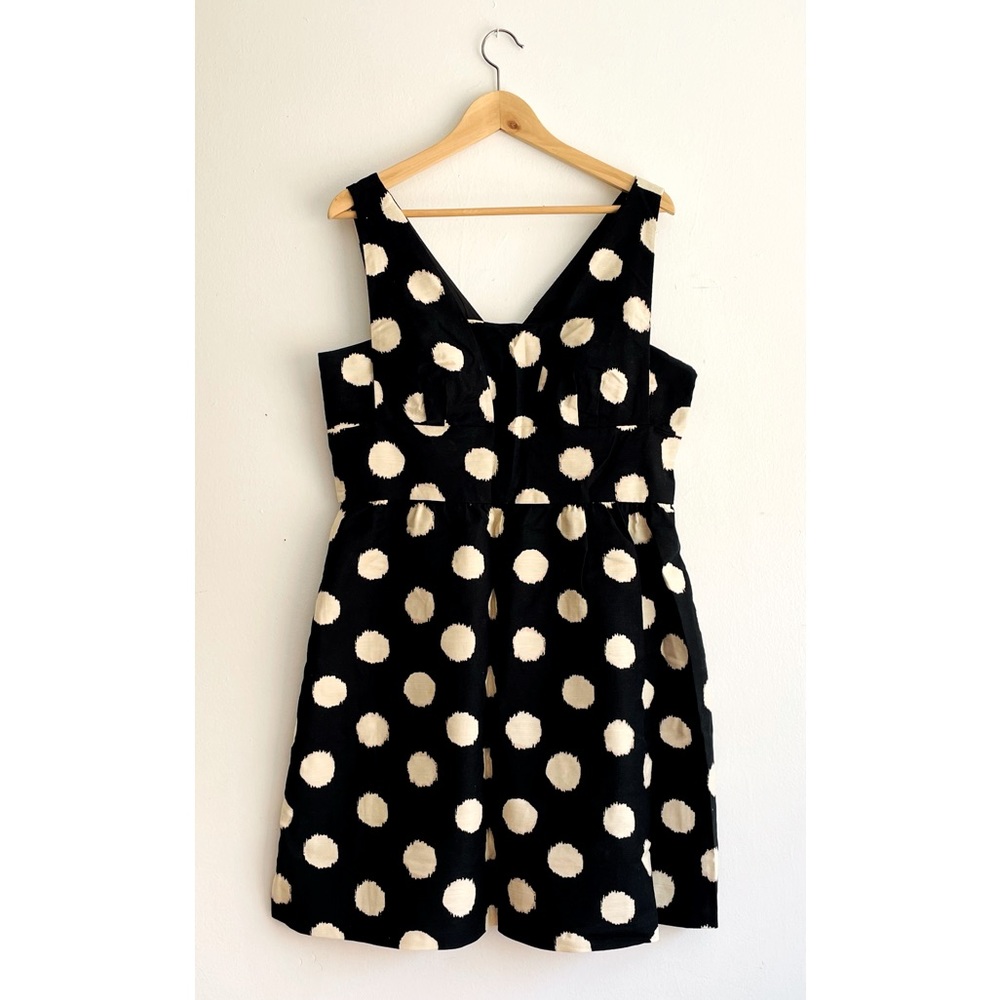Loft Polka Dot Sleeveless Shift Dress